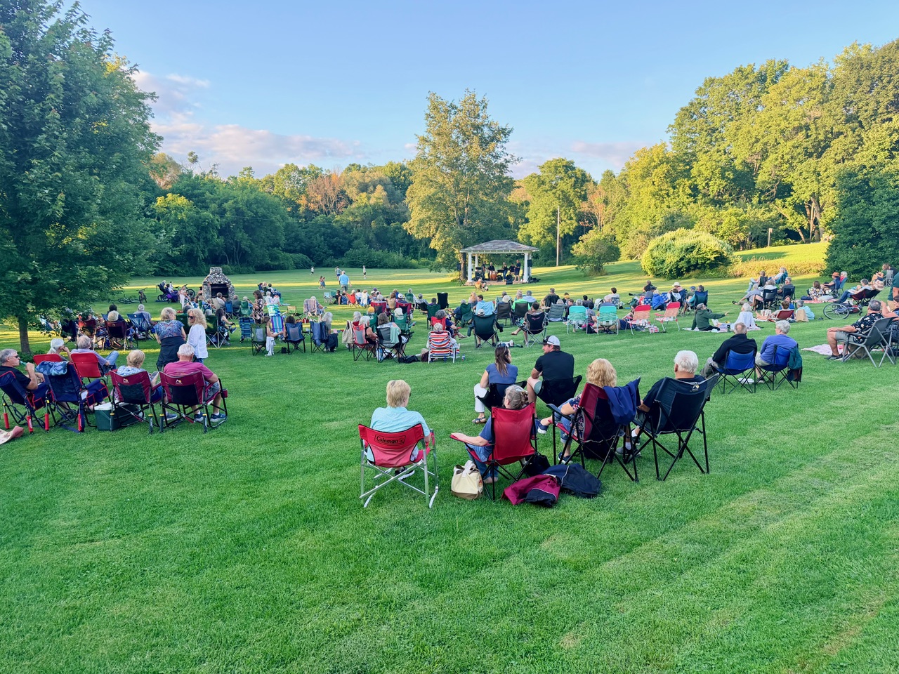 Live music and celebration